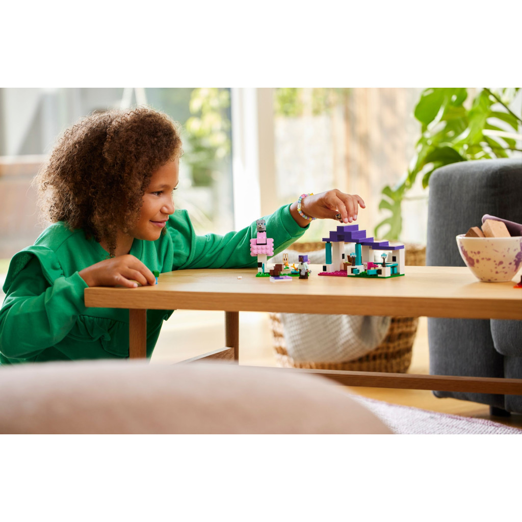 Конструктор LEGO Minecraft Притулок для тварин (21253) - зображення 9
