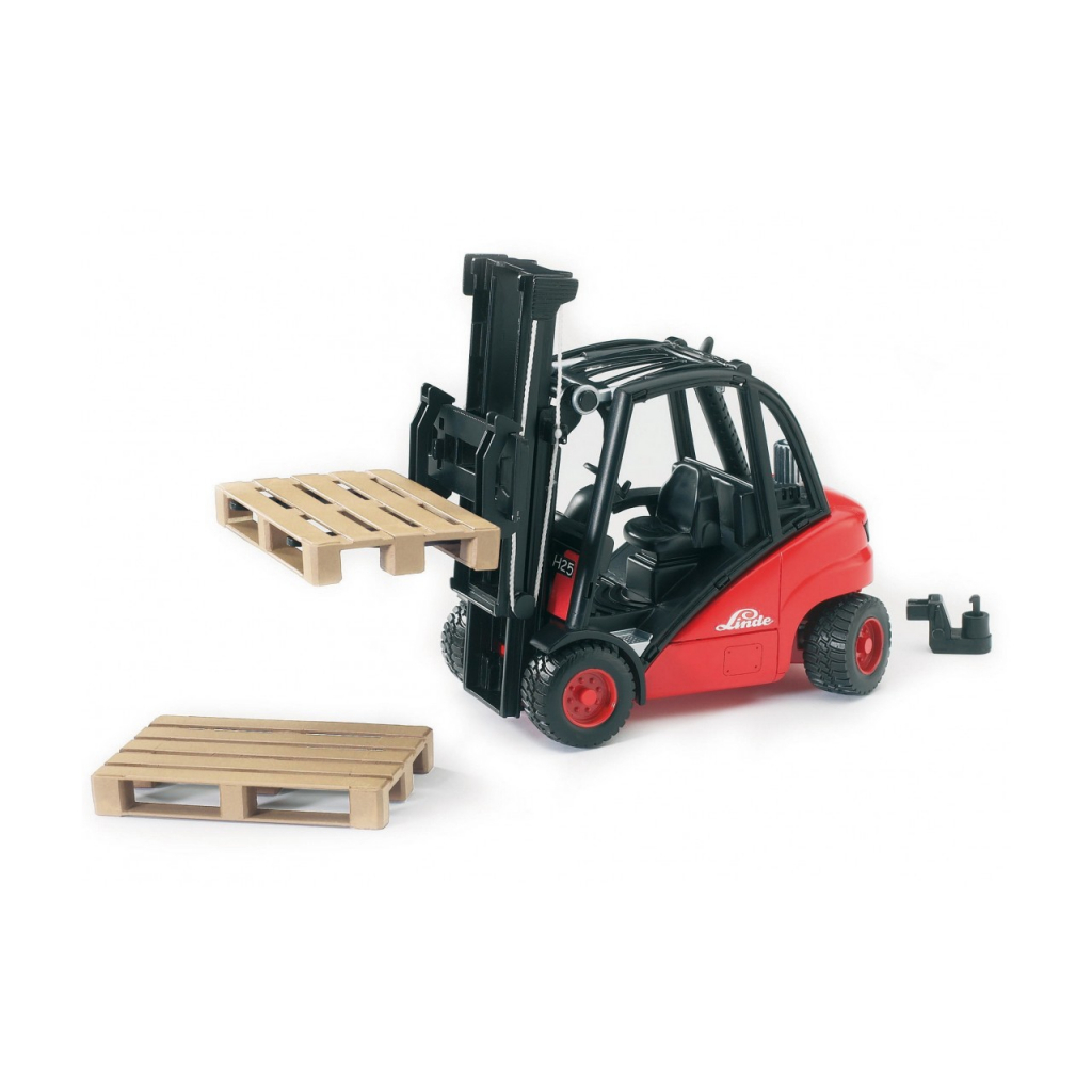 Спецтехніка Bruder навантажувач H30D + 2 палети М1 16 (02511) - зображення 1