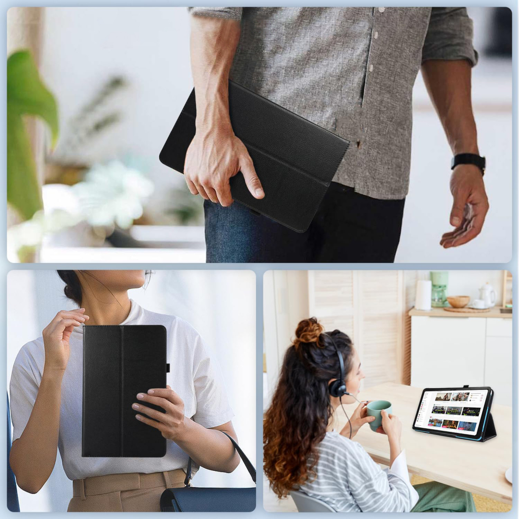 Чохол до планшета BeCover Slimbook Blackview Tab 18 12.0" Black (713716) - зображення 5