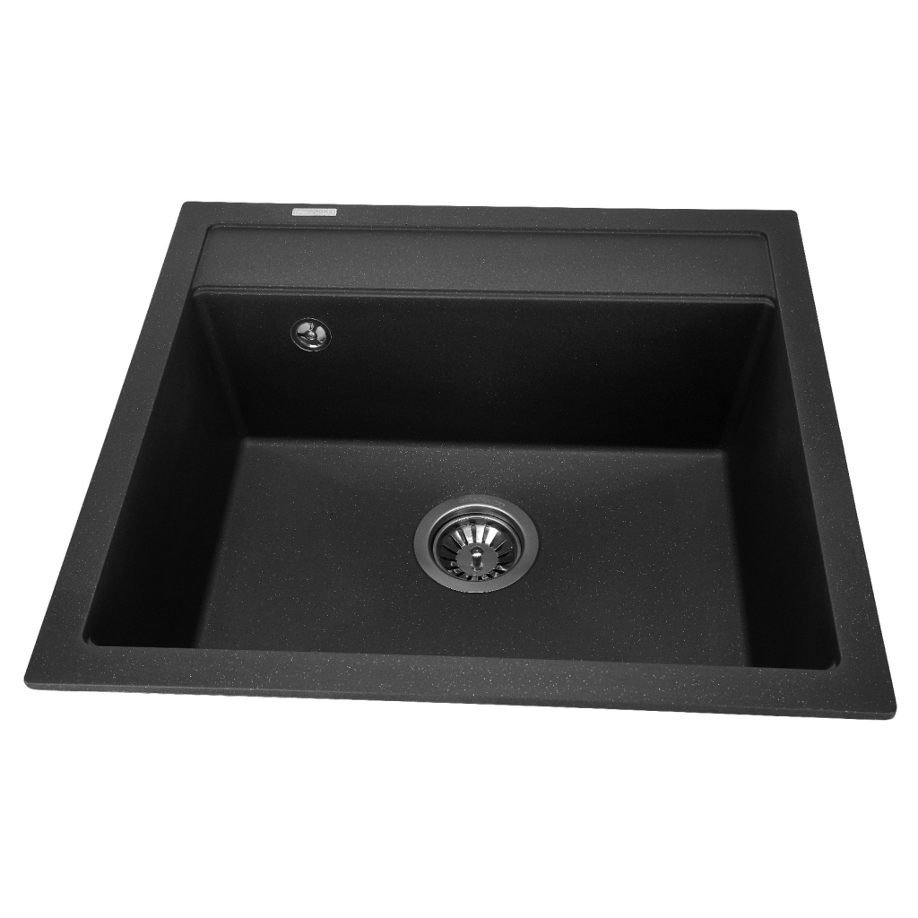 Мийка кухонна GRANADO LERIDA black shine (gr0401) - зображення 2