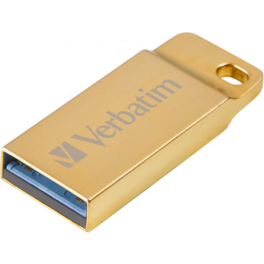 USB флеш накопичувач Verbatim 64GB Metal Executive Gold USB 3.0 (99106) - зображення 2