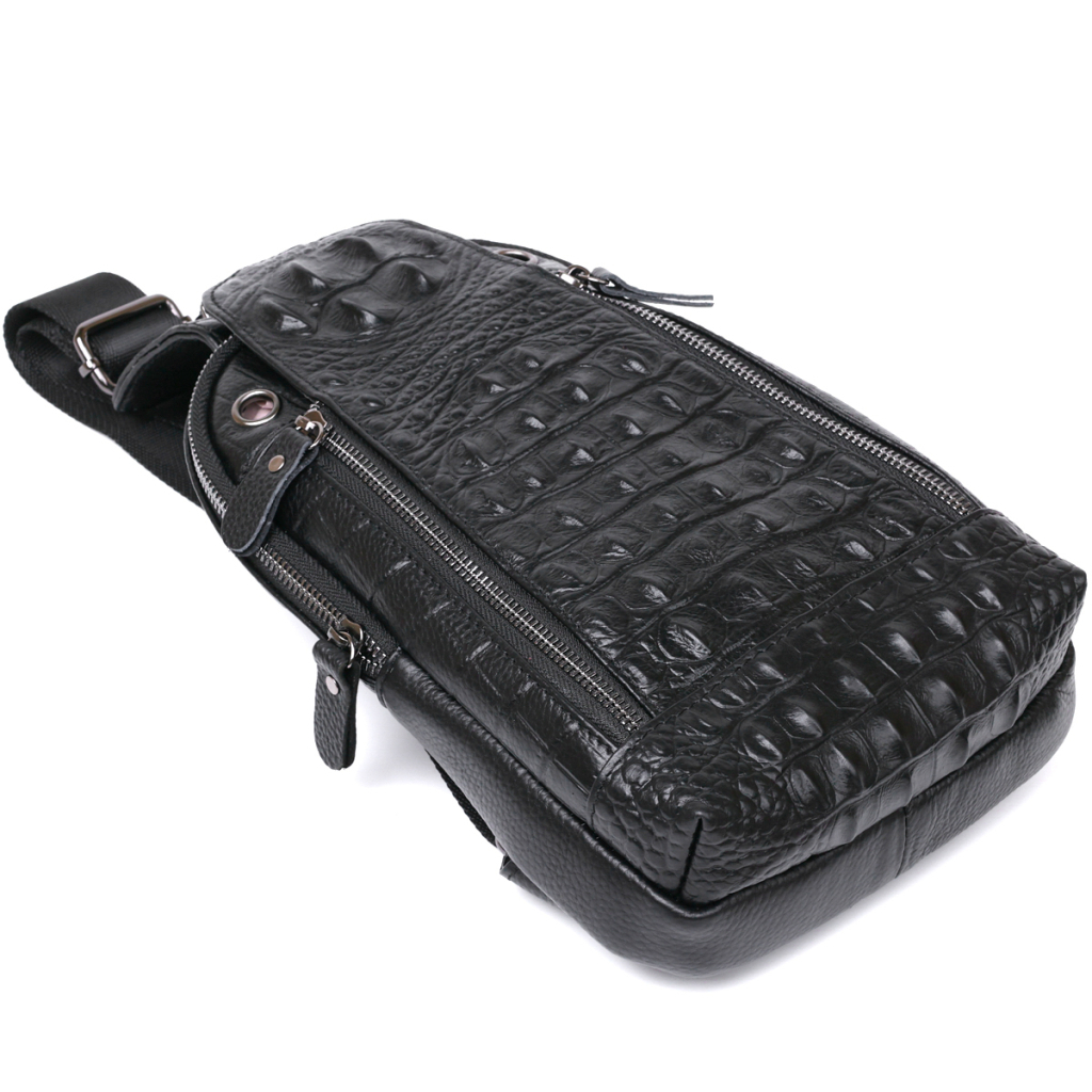 Сумка Vintage Через плече Чорна (20671) - зображення 6