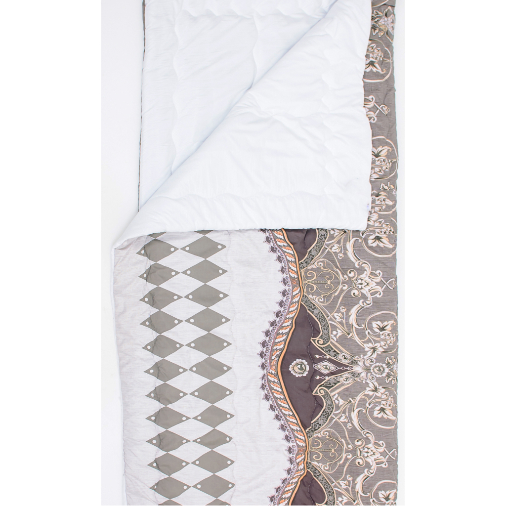 Ковдра MirSon Набір антиалергенний BamBoo Зима №3622 Print Line Myrrh + подушка середня 155х215+50х70 (2200004839523) - изображение 4