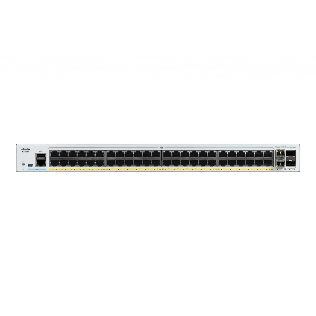Комутатор мережевий Cisco C1000-48P-4X-L - зображення 2