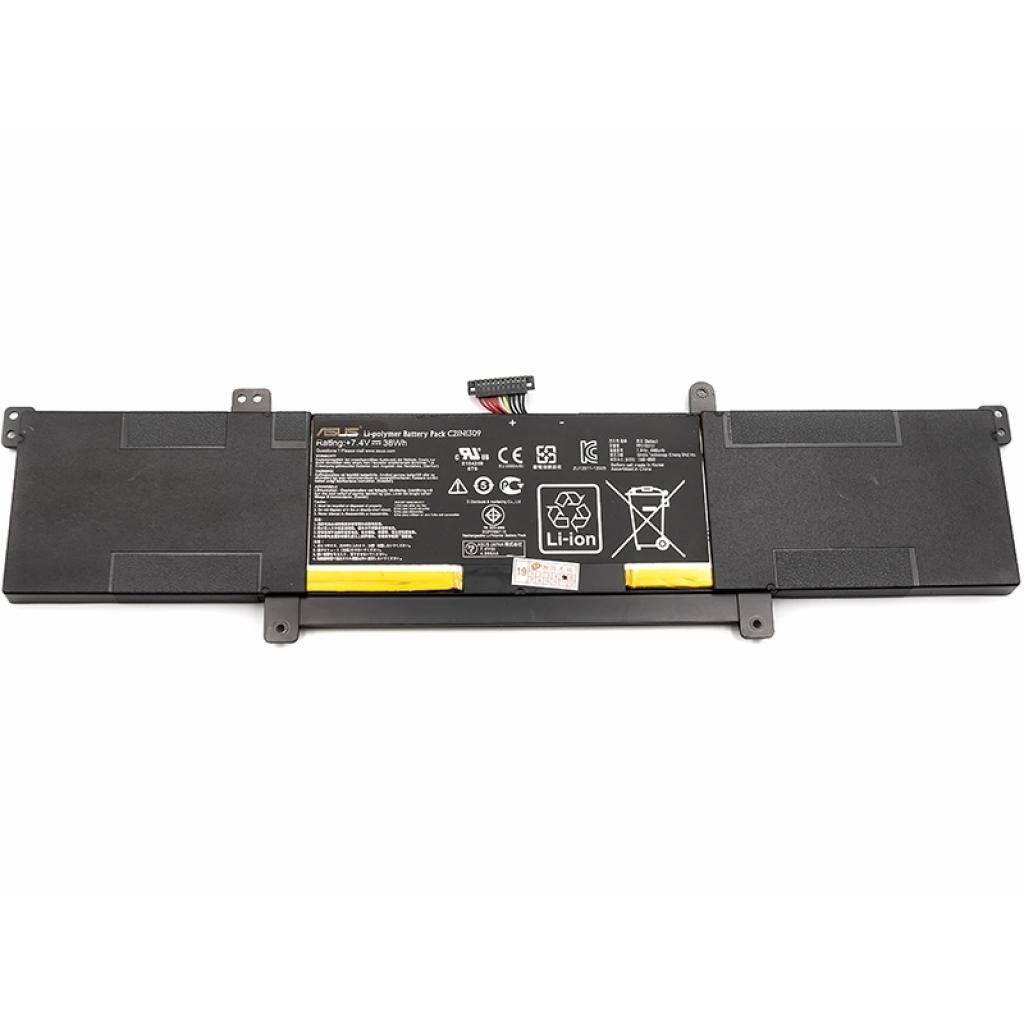 Акумулятор до ноутбука ASUS VivoBook S301LA (C21N1309) 7.4V 38Wh (NB430994) - зображення 3