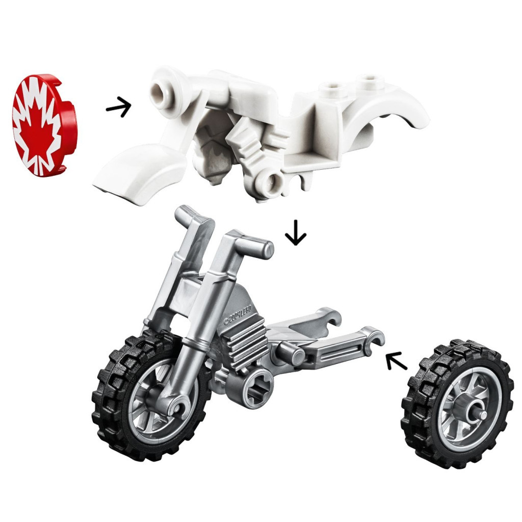 Конструктор LEGO Juniors Toy Story 4 Трюкове шоу Дюка Бубумса 120 деталей (10767) - зображення 10