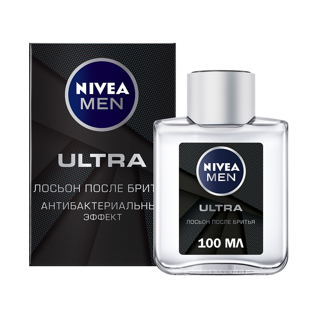 Лосьйон після гоління Nivea Men Ultra з активованим вугіллям 100 мл (4005900495341) - изображение 2