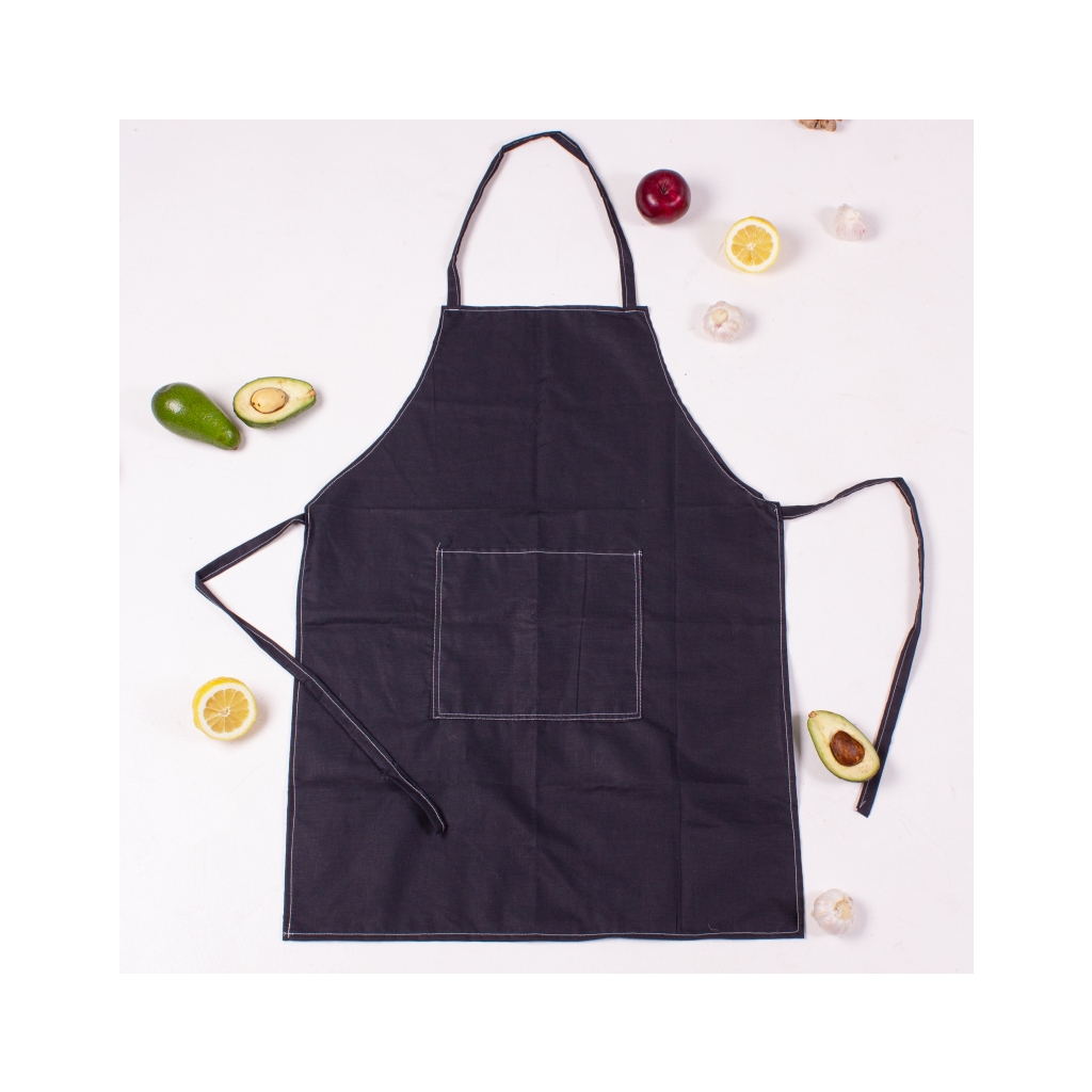 Фартух MirSon Бязь 16-9000 Black Stone (2200006753674) - зображення 2