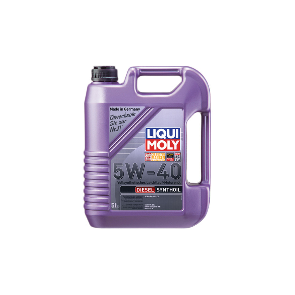 Моторна олива Liqui Moly Diesel Synthoil SAE 5W-40 5л. (1341) - изображение 1