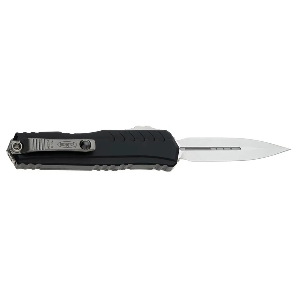 Ніж Microtech Cypher II D/E Stonewash Standard Black (1242-10) - зображення 2