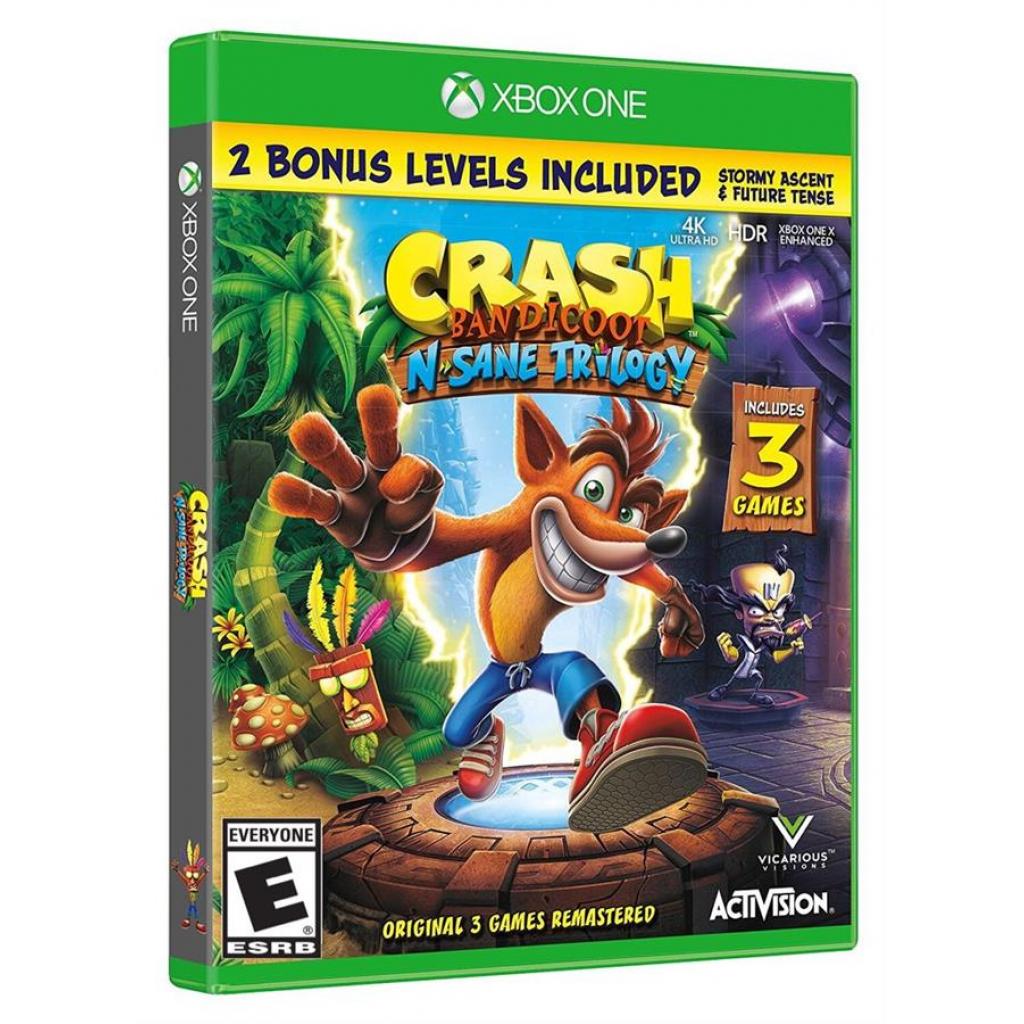 Гра Xbox Crash Bandicoot N'sane Trilogy [Blu-Ray диск] (88196EN) - зображення 1