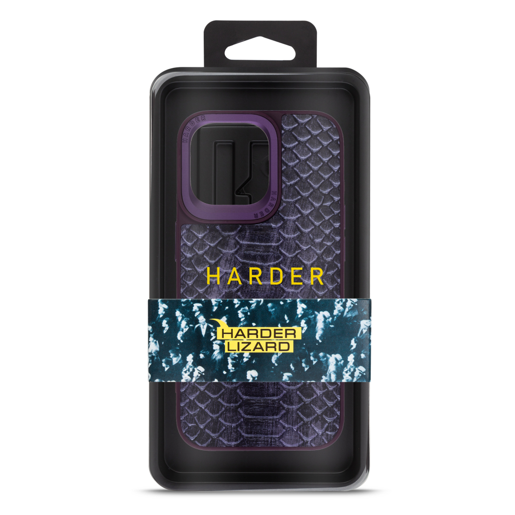 Чохол до мобільного телефона Harder Lizard Apple iPhone 14 Pro Max Purple (ARM76882) - зображення 3