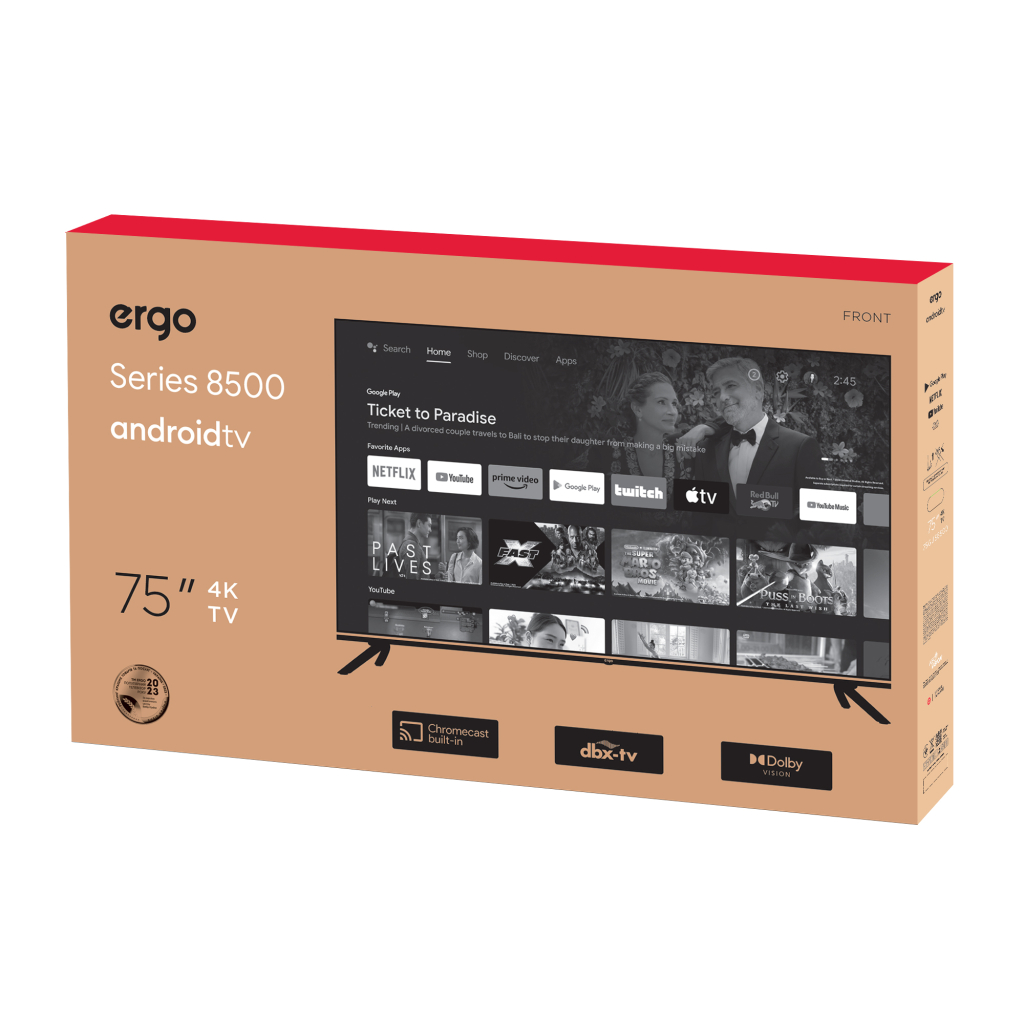 Телевізор Ergo 75GUS8500 - зображення 8
