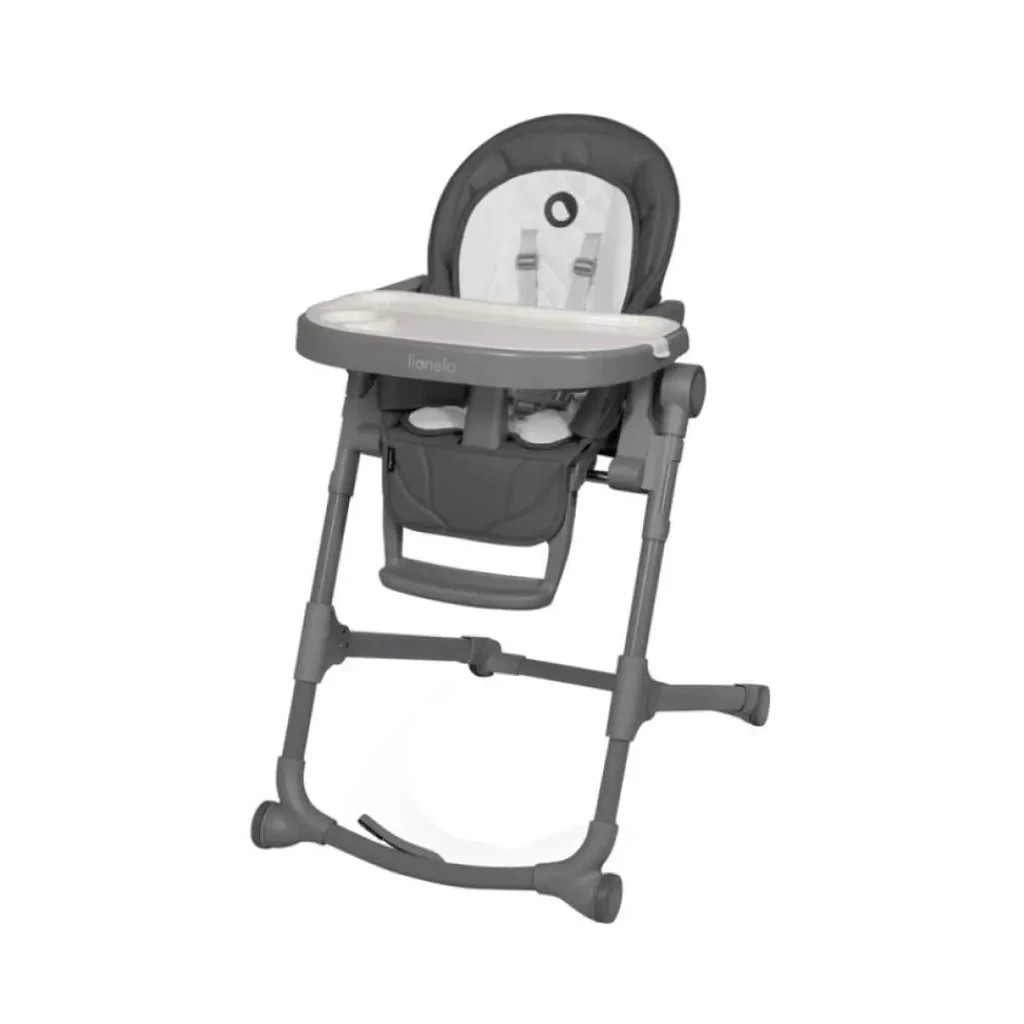 Стілець для годування Lionelo шезлонг Cora Plus Grey Stone (LO-CORA PLUS GREY STONE) - зображення 1