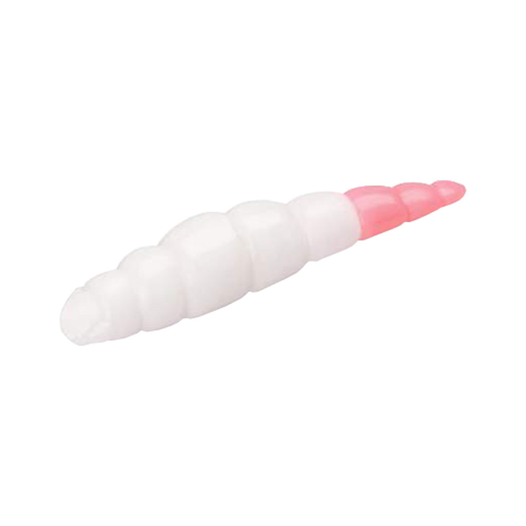 Силікон рибальський FishUP Yochu 1.7" 132 - White/Bubble Gum, cheese taste (8шт/уп) (1864.13.52) - зображення 1