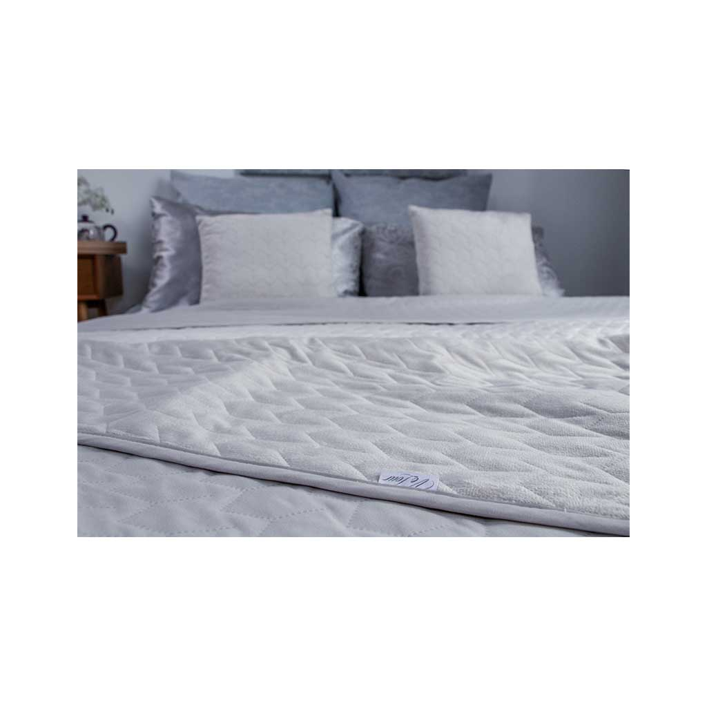 Покривало Руно двостороннє декоративне Velour Ice 150х220 см (360.55_Iсe) - зображення 4