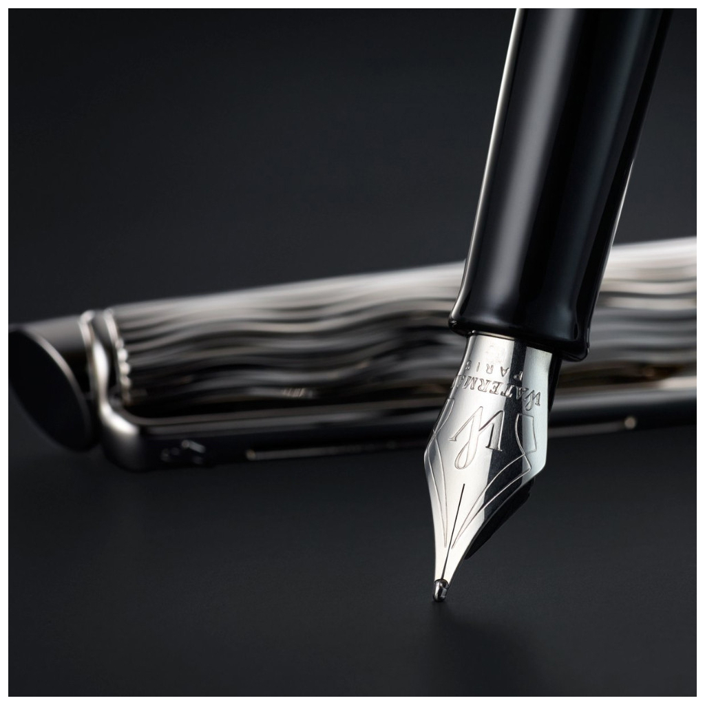 Ручка пір'яна Waterman HEMISPHERE LEssence du Bleu PT  FP F (12 088) - зображення 7