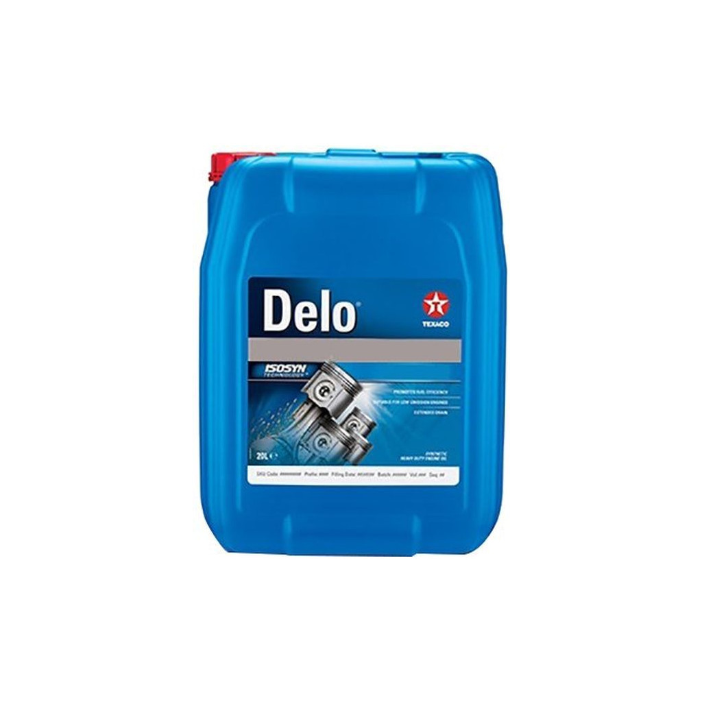 Трансмісійна олива Texaco DELO SYN-TDL 75W90 20л (6778) - зображення 1