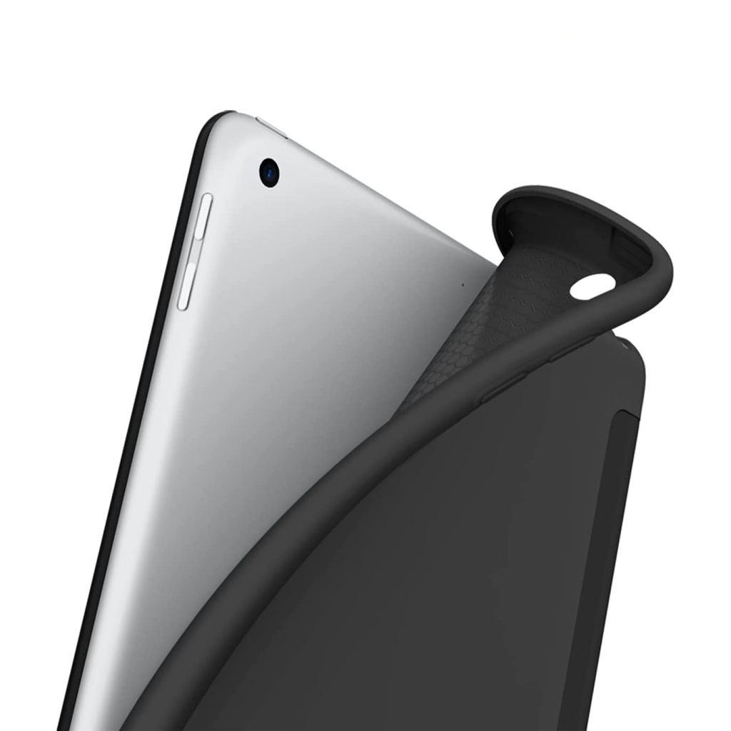 Чохол до планшета BeCover Tri Fold Soft TPU Silicone Apple iPad 9.7 2017/2018 A1822/A1823/A1893/A1954 Black (706875) - зображення 4