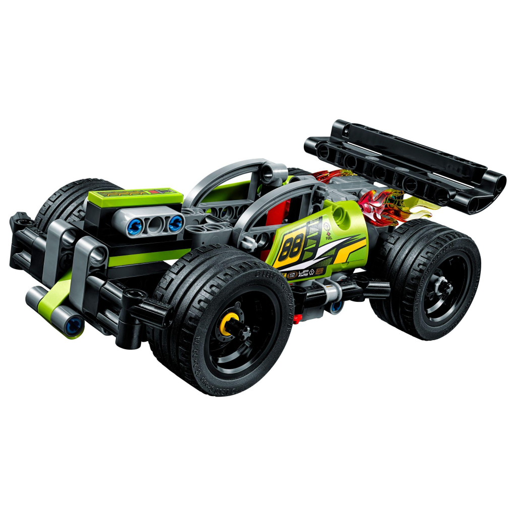 Конструктор LEGO Бум! Зелений гоночний автомобіль (42072) - зображення 3
