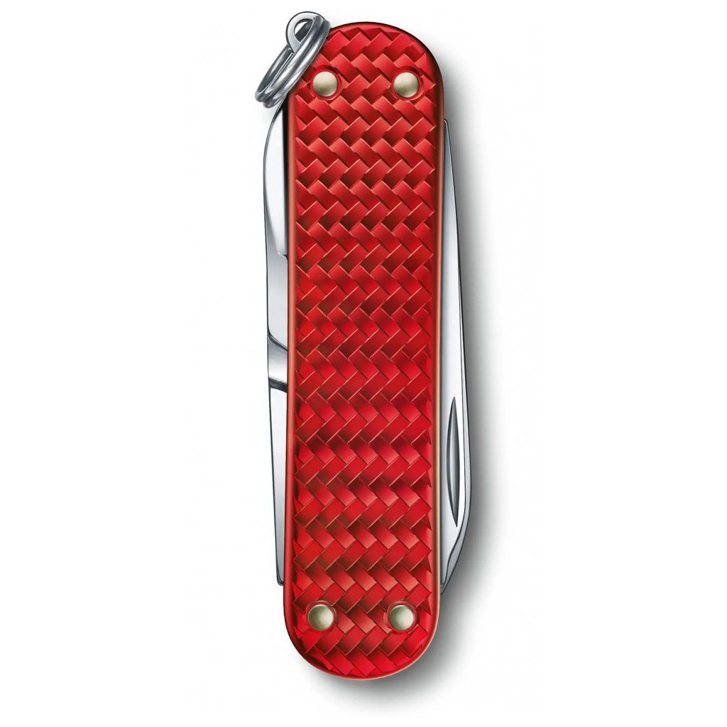 Ніж Victorinox Classic SD Precious Alox Iconic Red (0.6221.401G) - зображення 5