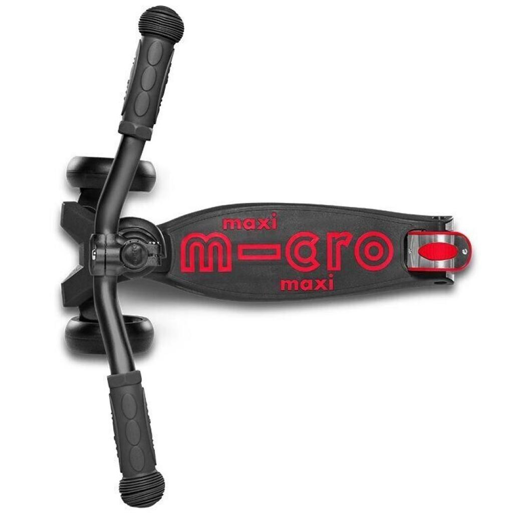 Самокат Micro Maxi Deluxe PRO Black/Red (MMD087) - зображення 4