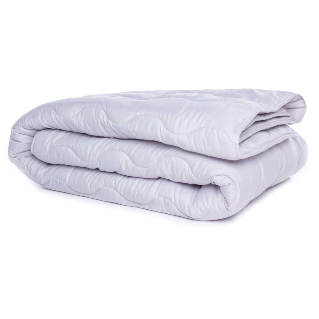 Ковдра MirSon антиалергенна EcoSilk всесезонна №9007 Eco Light Gray 172x205 см (2200005994351) - зображення 5