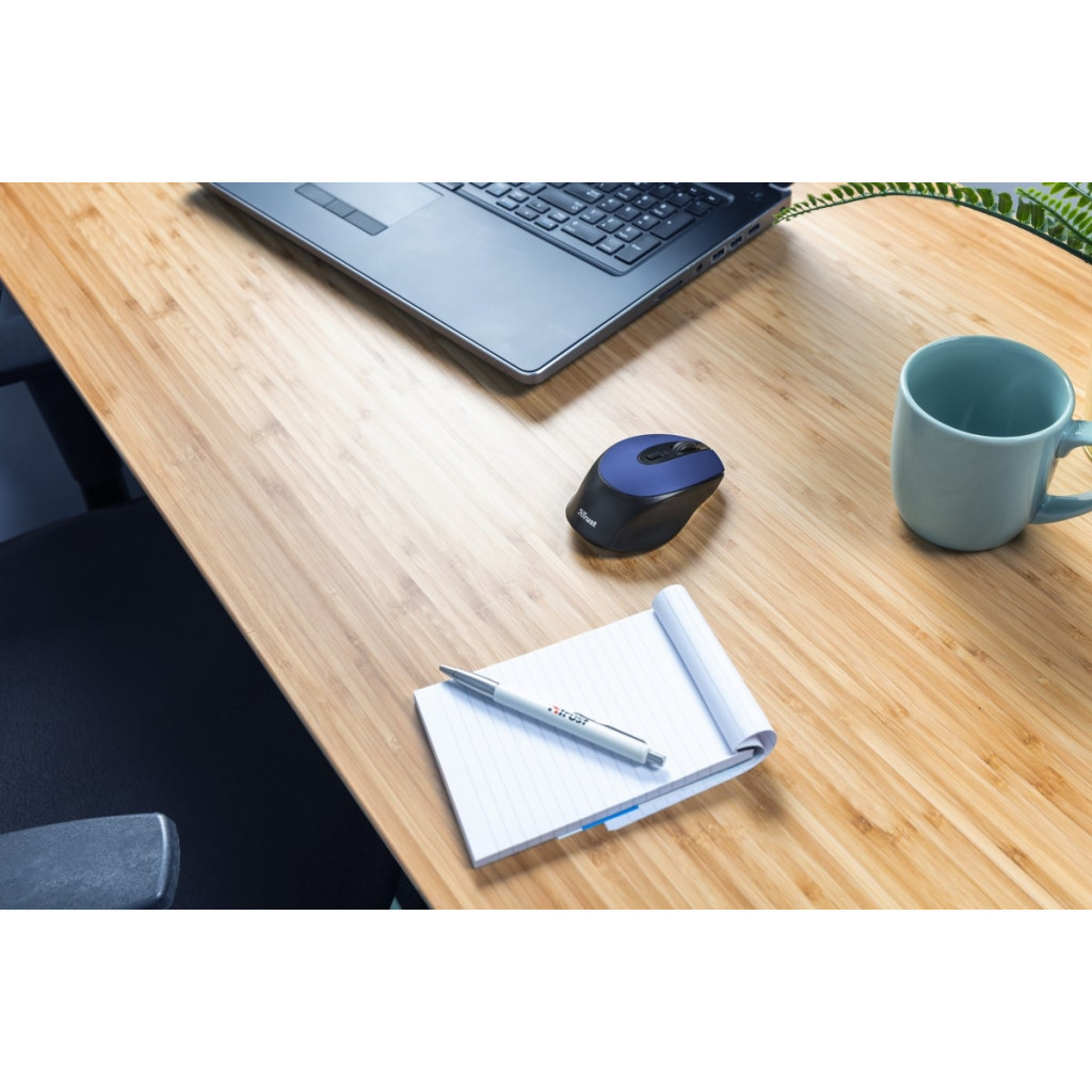 Мишка Trust Zaya Rechargeable Wireless Blue (24018) - зображення 2