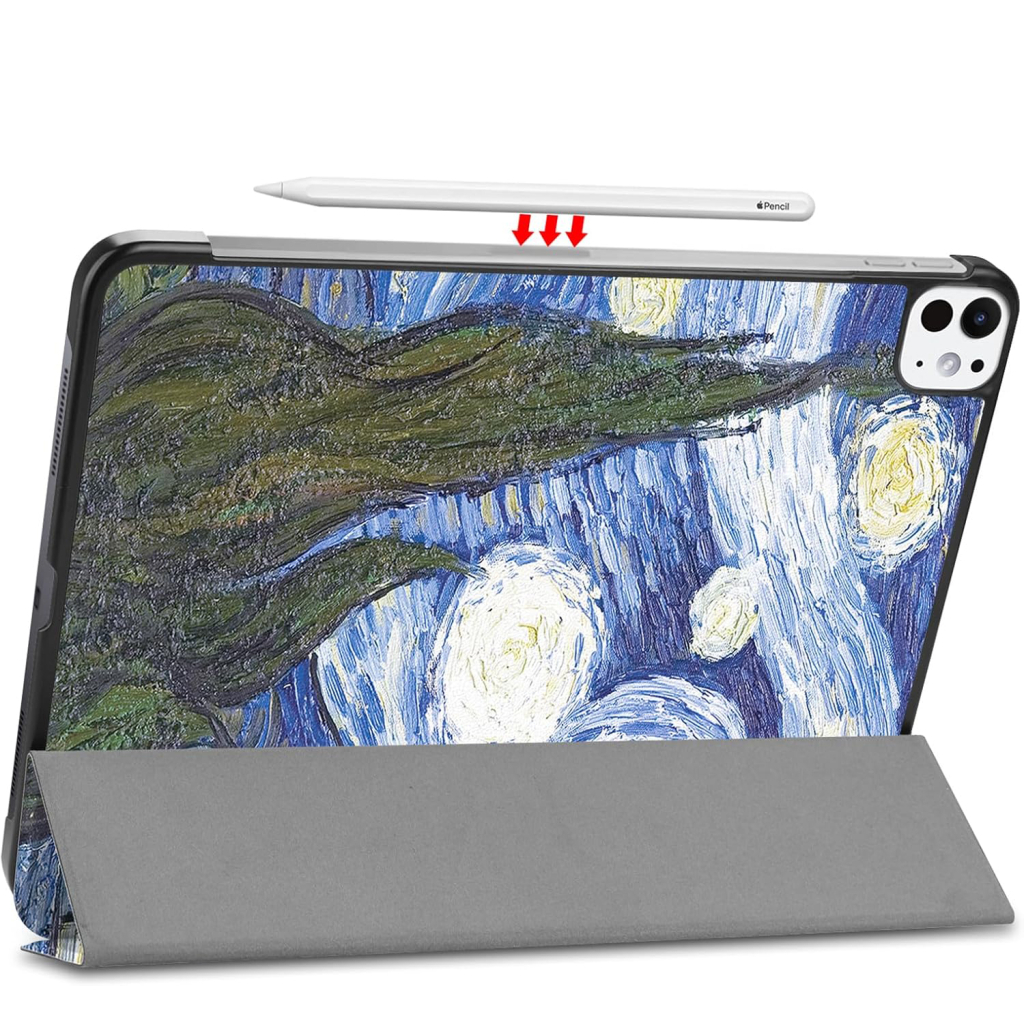 Чохол до планшета BeCover Smart Case Apple iPad Pro 11" M4 2024 Night (711638) - зображення 8