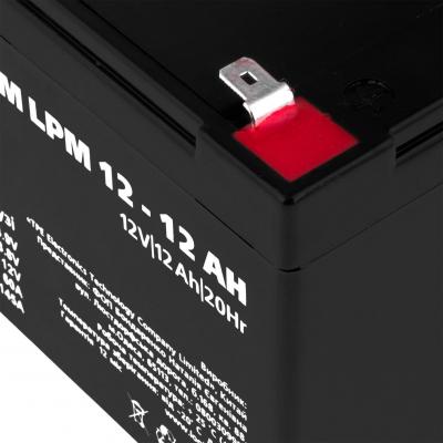 Батарея до ДБЖ LogicPower LPM 12В 12Ah (6550) - зображення 3
