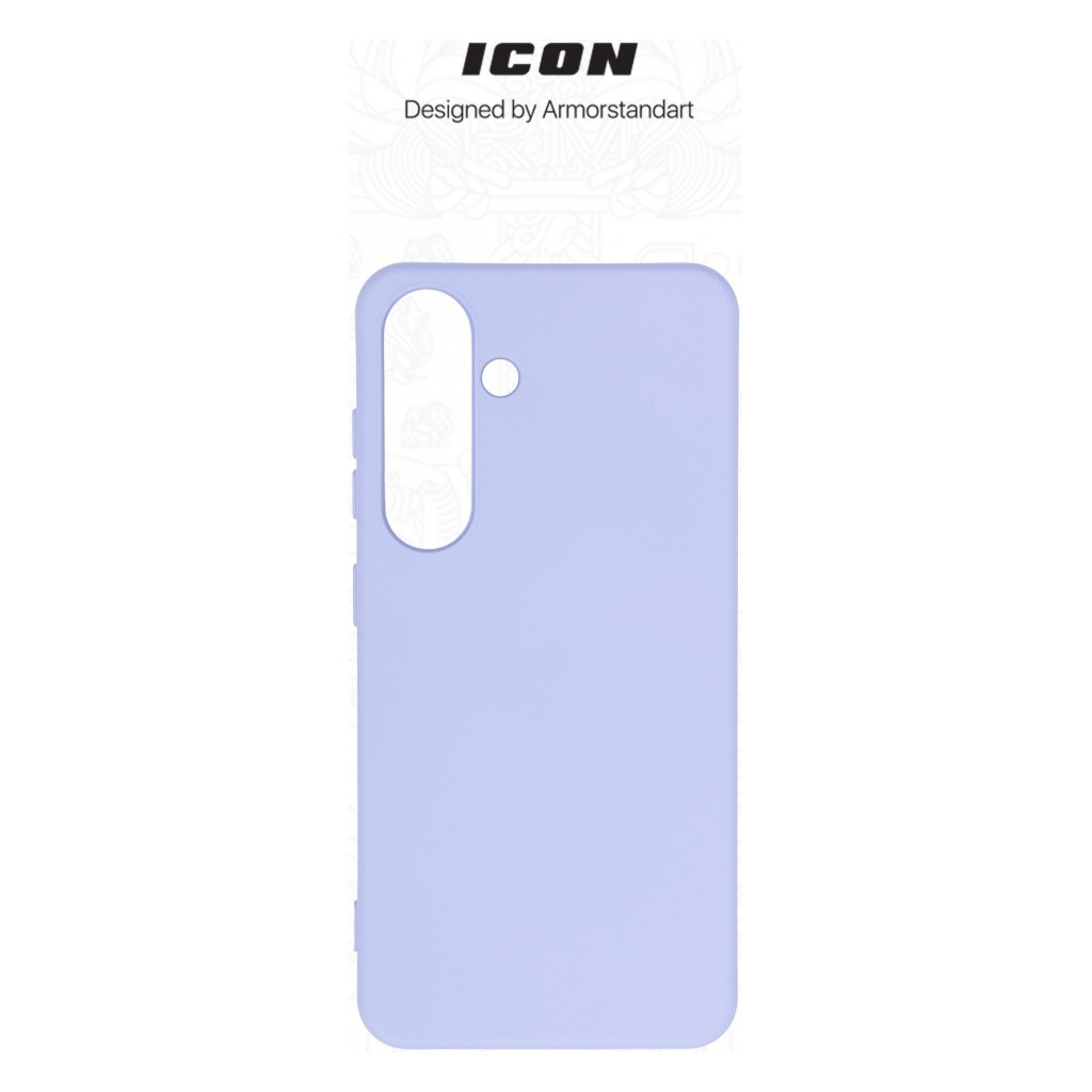 Чохол до мобільного телефона Armorstandart ICON Case Samsung S24 Lavender (ARM72491) - зображення 3