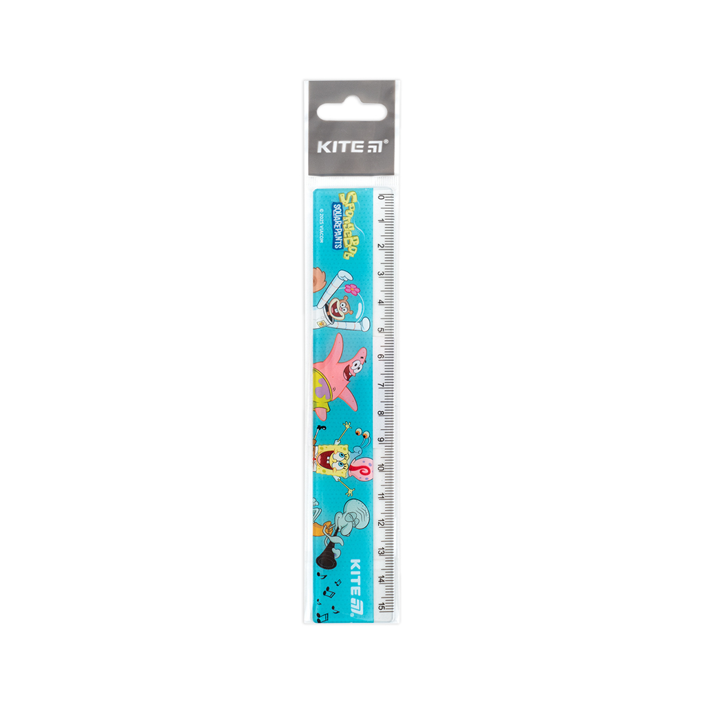 Лінійка Kite Sponge Bob, 15 см (SB25-090) - изображение 2