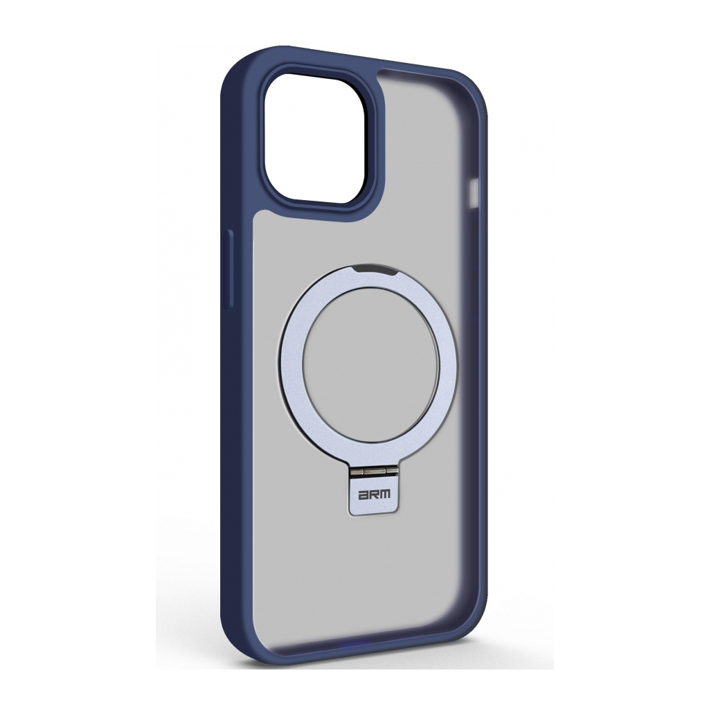 Чохол до мобільного телефона Armorstandart Unit Stand Apple iPhone 15 Plus Dark Blue (ARM70574) - зображення 1