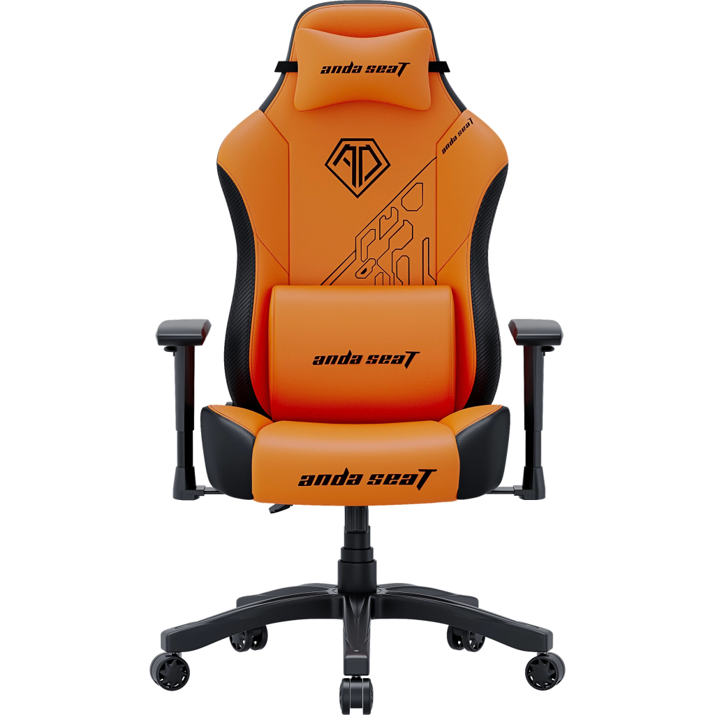Крісло ігрове Anda Seat Phantom Tiger Edition Size L Orange (AD18Y-14-OB-PV/C) - зображення 1