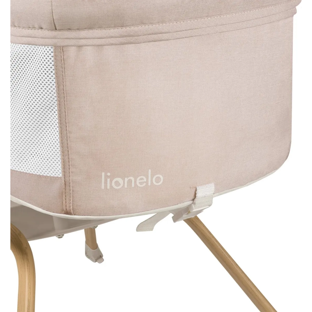 Ліжечко Lionelo приставна Malin Evo BEIGE NATURAL (LO-MALIN EVO BEIGE NATURAL) - зображення 12