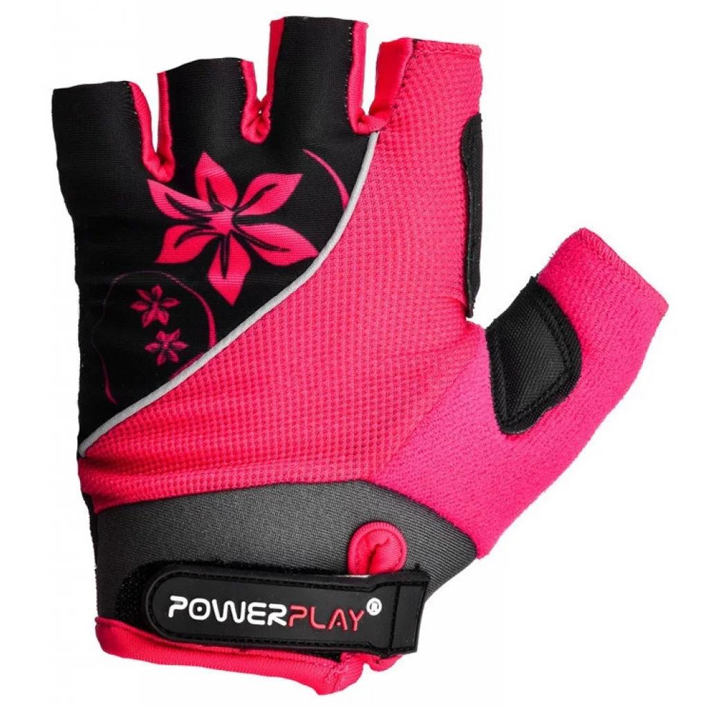 Велорукавиці PowerPlay Women 5281 Pink XS (5281_XS_Pink) - зображення 2