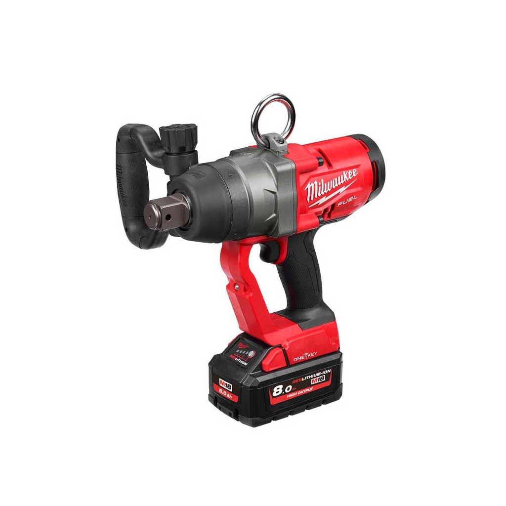 Гайковерт Milwaukee високомоментний 1"2400 Нм M18 FUEL з фіксацією кільцем ONE-KEY (4933459733) - изображение 2