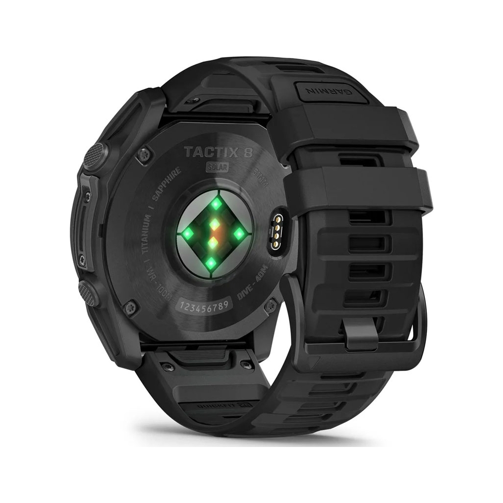 Смарт-годинник Garmin Tactix 8 Standard, Solar 51mm, GPS смарт-годинник (010-03407-01) - зображення 10
