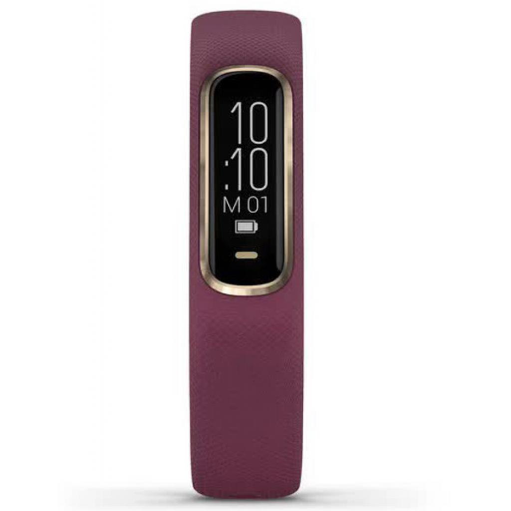 Фітнес браслет Garmin vivosmart 4, Merlot/Rose Gold, S/M (010-01995-21) - зображення 2