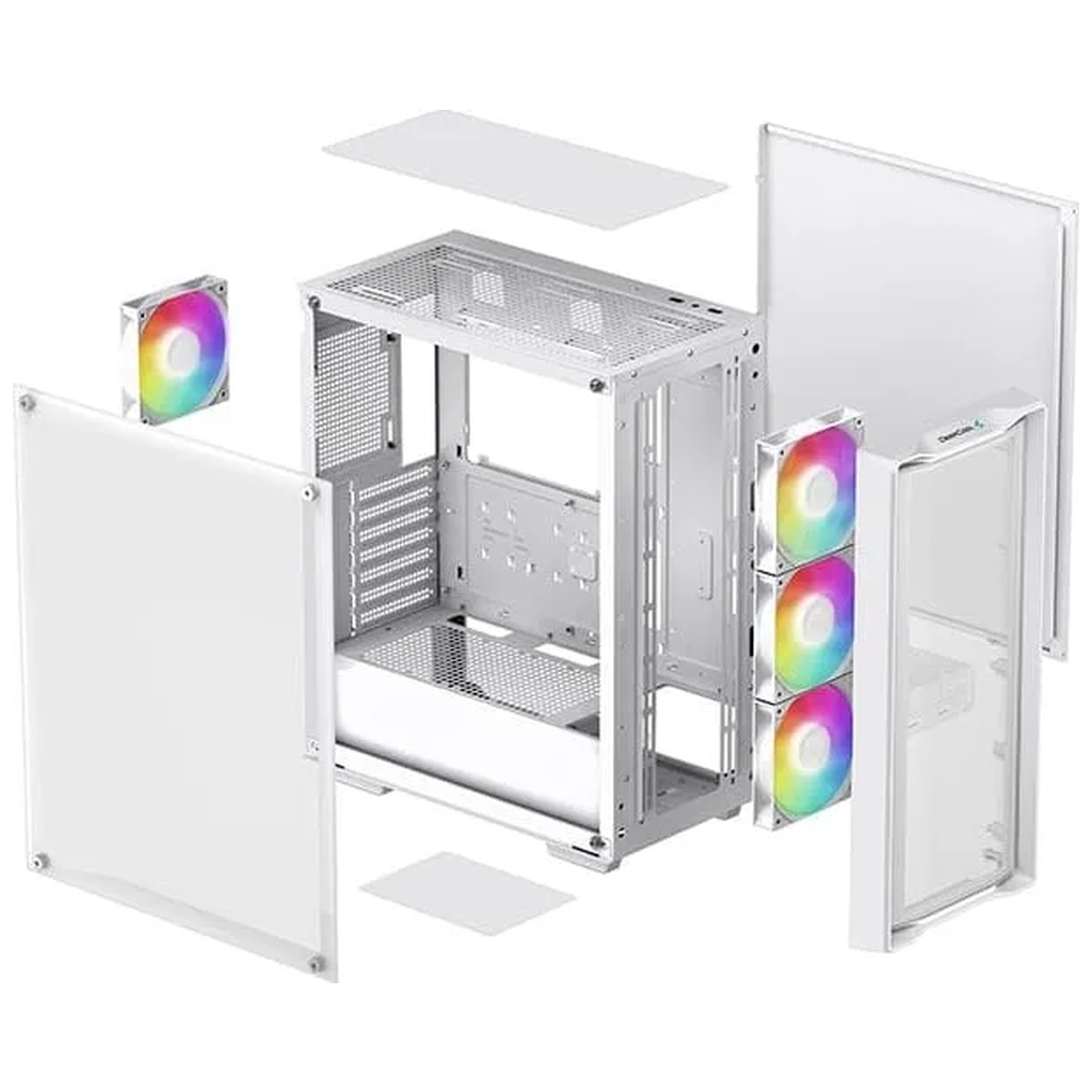 Корпус Deepcool CC560 Mesh V2 White (R-CC560-WHAMA4-G-2) - зображення 10