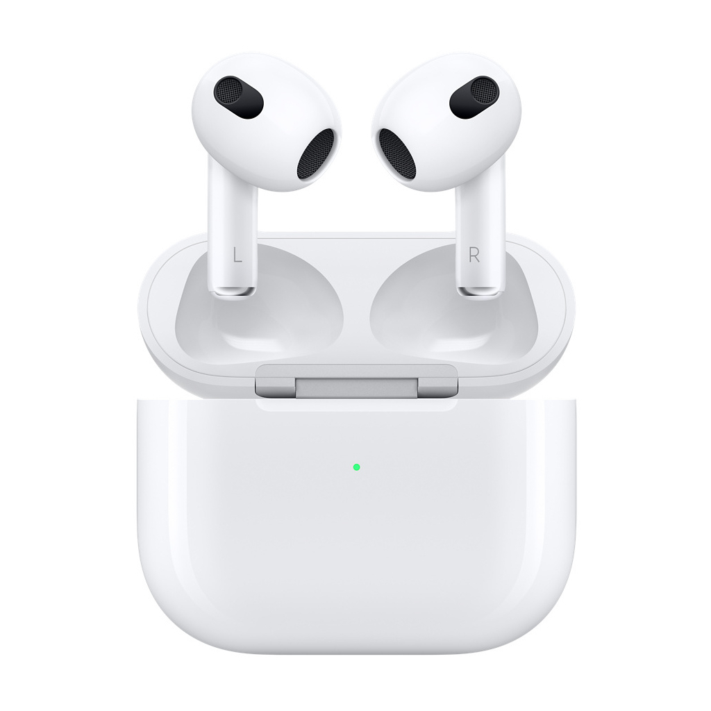 Навушники Apple AirPods (3rd generation) with Wireless Charging Case (MME73TY/A) - зображення 1