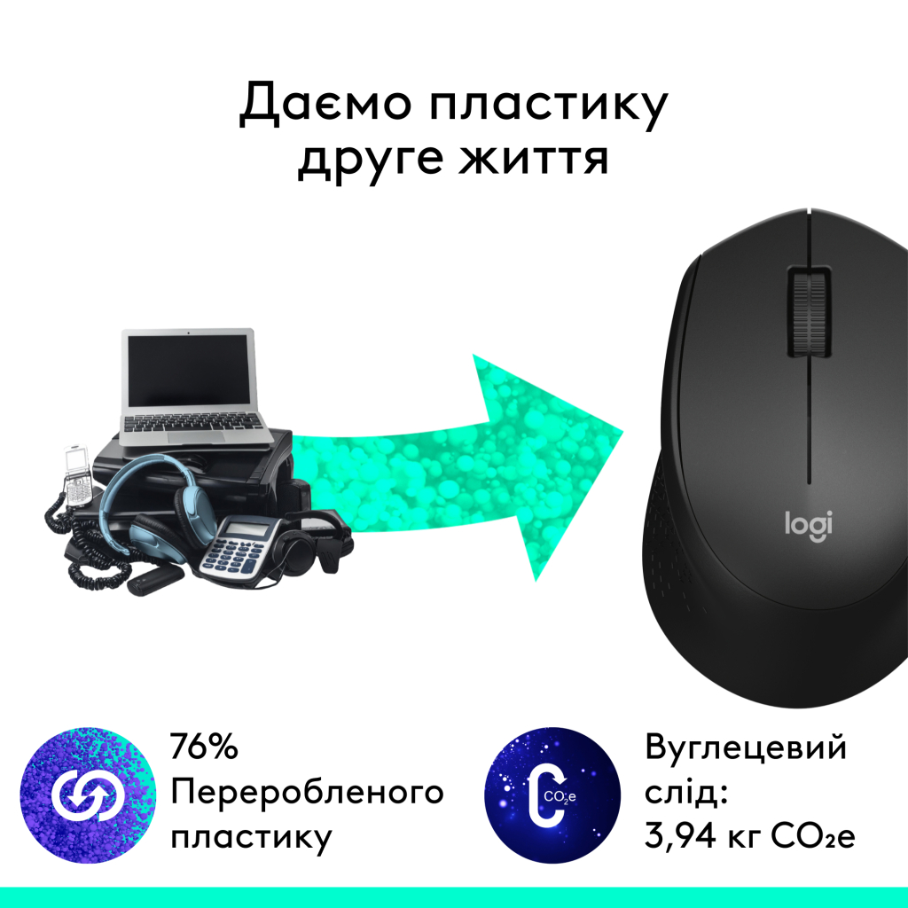 Мишка Logitech M280 Black (910-004287) - зображення 6