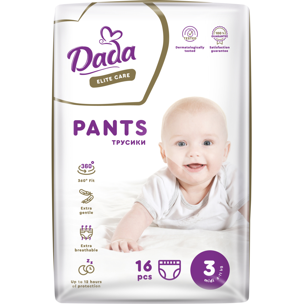 Підгузки Dada Elite Care 3 Midi (6 11 кг) 16 шт (4820174980702) - зображення 1