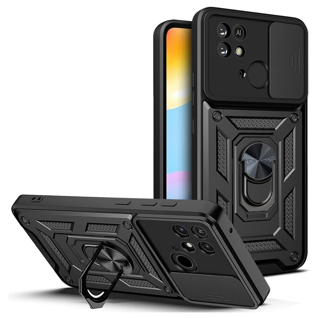 Чохол до мобільного телефона BeCover Military Xiaomi Redmi 10C Black (707425) - зображення 6