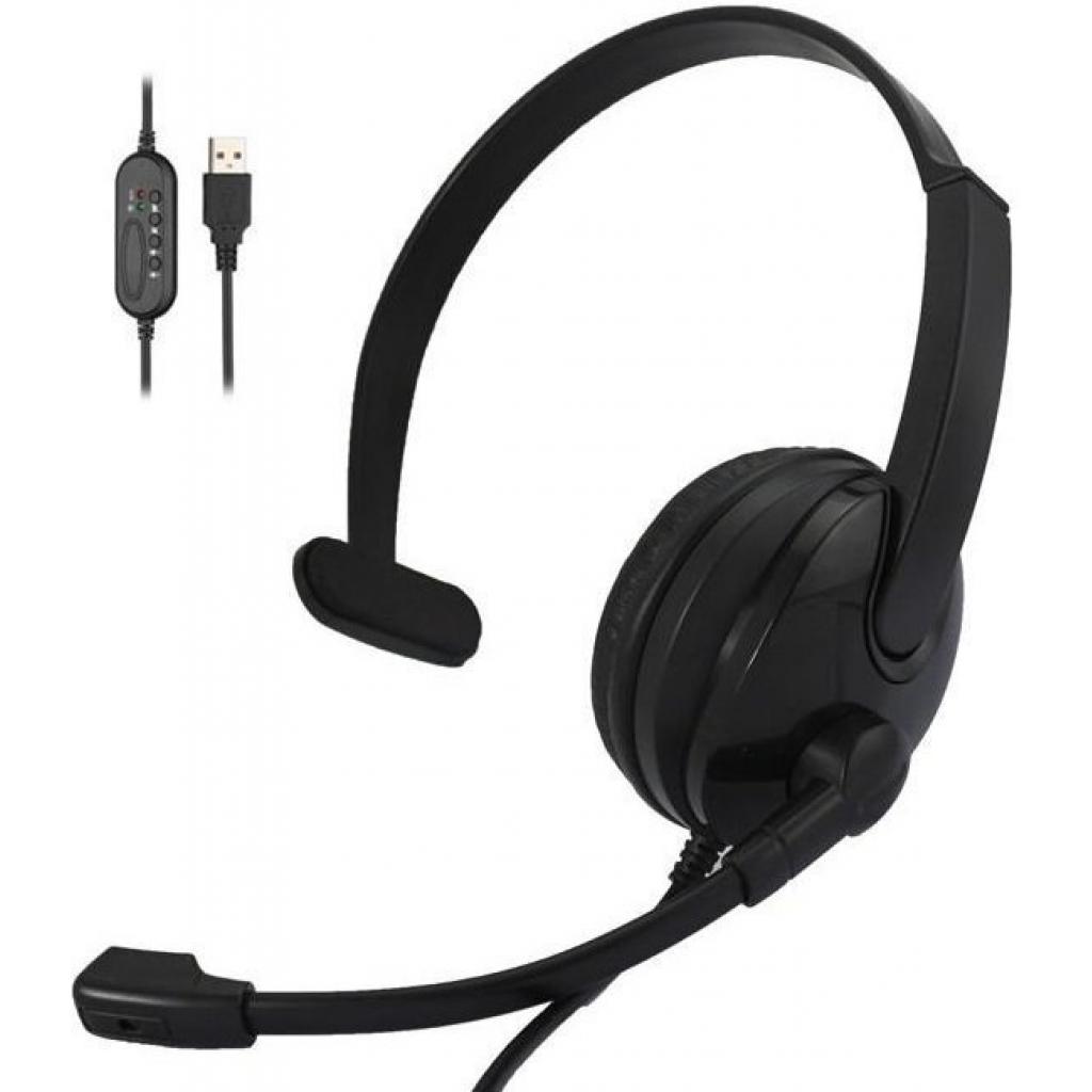 Навушники 2E CH12 Mono On-Ear USB (2E-CH12MU) - зображення 1