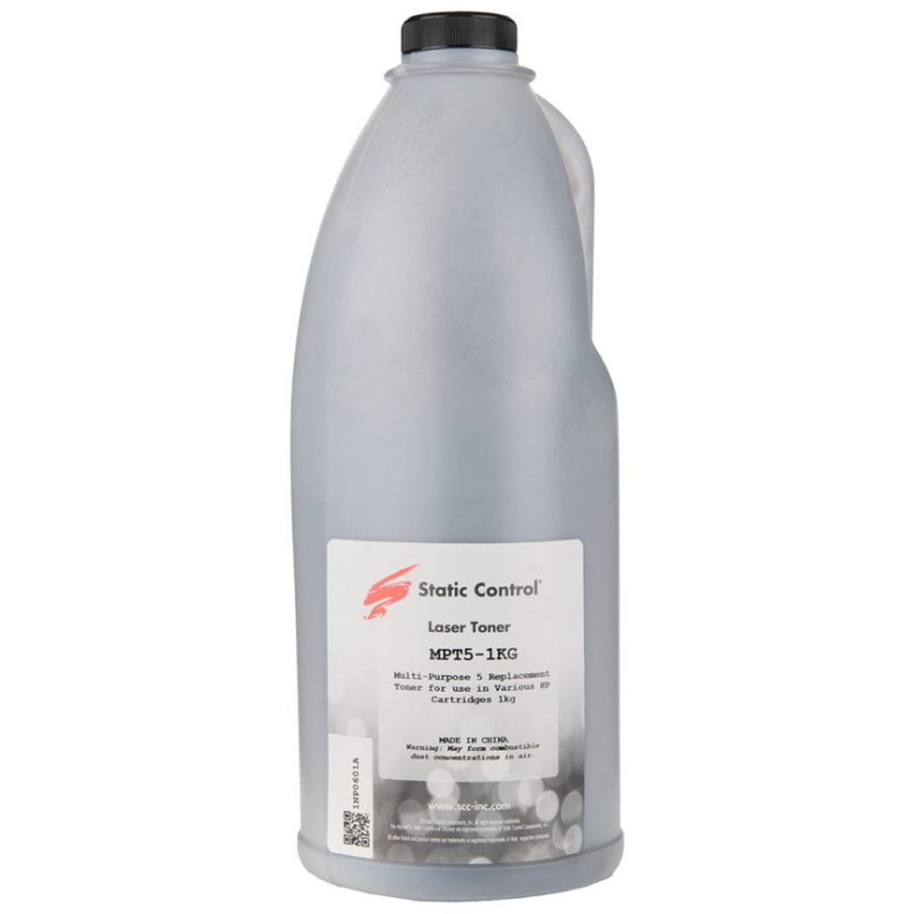 Тонер HP/Canon MPT5 1kg Static Control (MPT5-1KG) - зображення 1