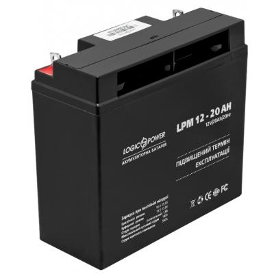 Батарея до ДБЖ LogicPower LPM 12В 20Ah (4163) - зображення 2