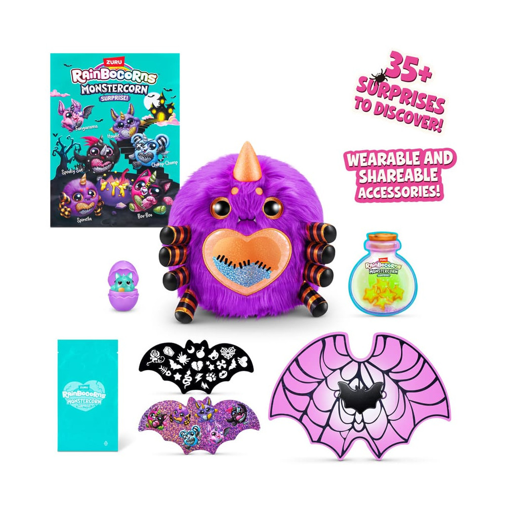 М'яка іграшка Rainbocorns сюрприз D серія Monstercorn Surprise (9297D) - зображення 3