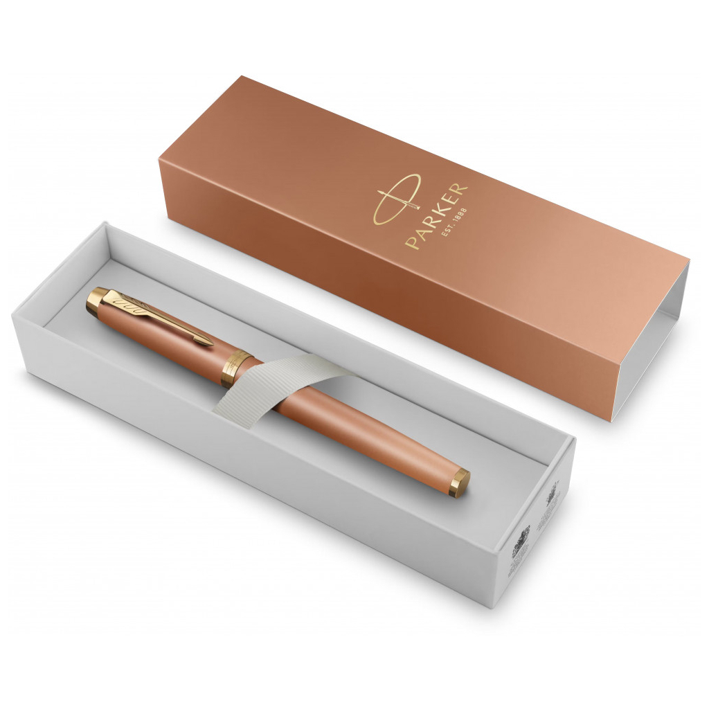 Ручка пір'яна Parker IM 17 Rituals Uplifting Orange GT FP F + Пакет Parker Rituals (29 311) - зображення 5