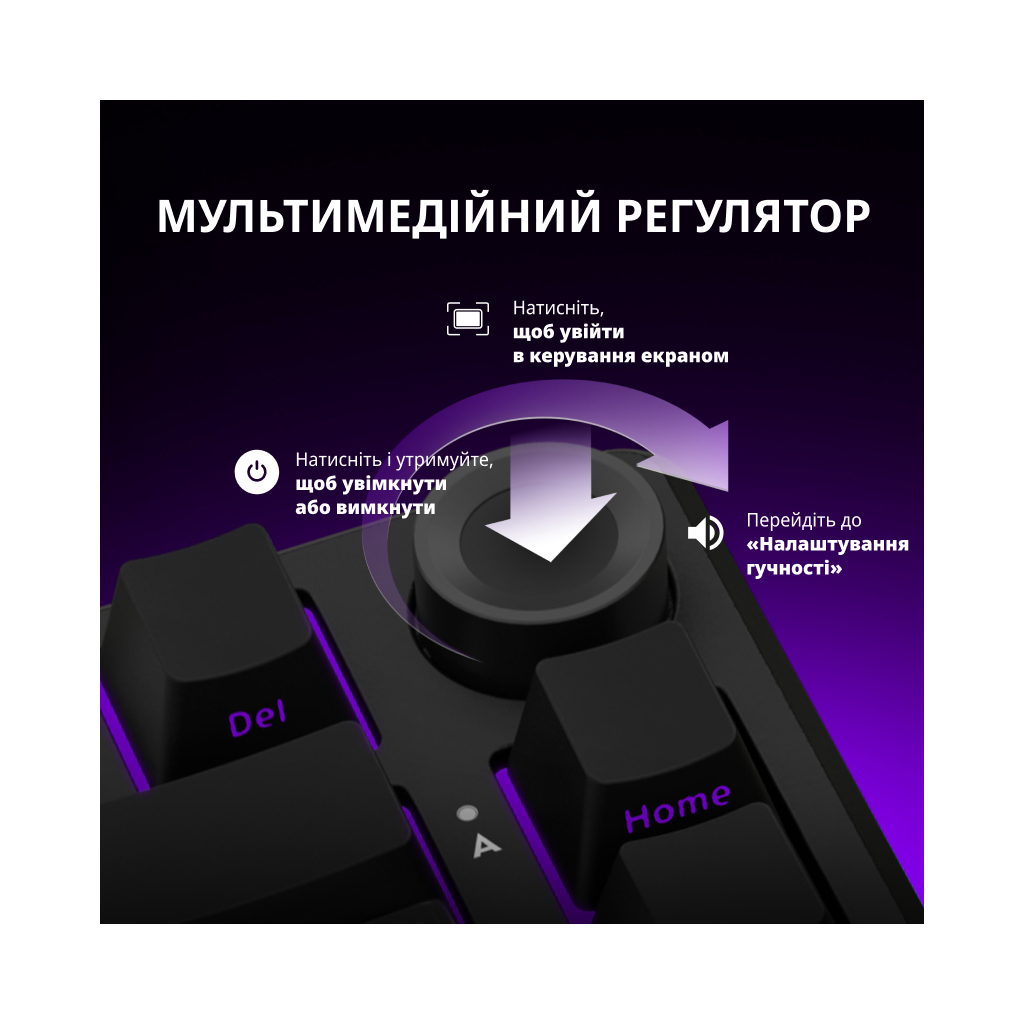 Клавіатура Lorgar KBP7075W Pro RGB Wireless/Bluetooth/USB UA White (LRG-KBP7075W-WH-US) - зображення 8